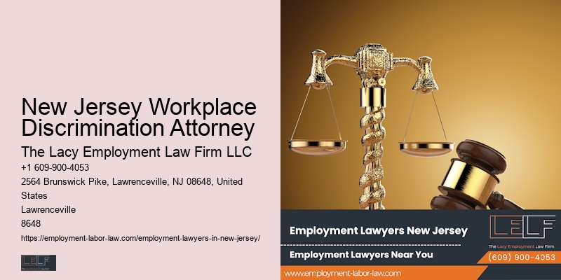 New Jersey Workplace Discrimination Attorney Employee Rights Law Firm
