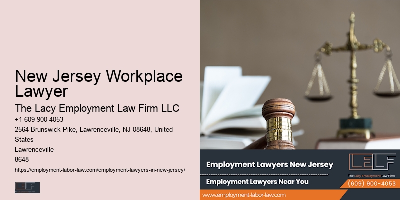 New Jersey Workplace Lawyer Workplace Rights Attorney