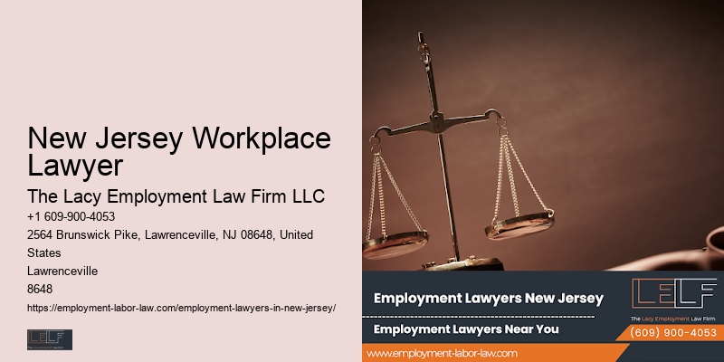 New Jersey Workplace Lawyer Workplace Lawyer Consultation