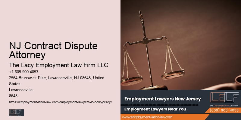 Best NJ Contract Dispute Attorney Employment Attorney