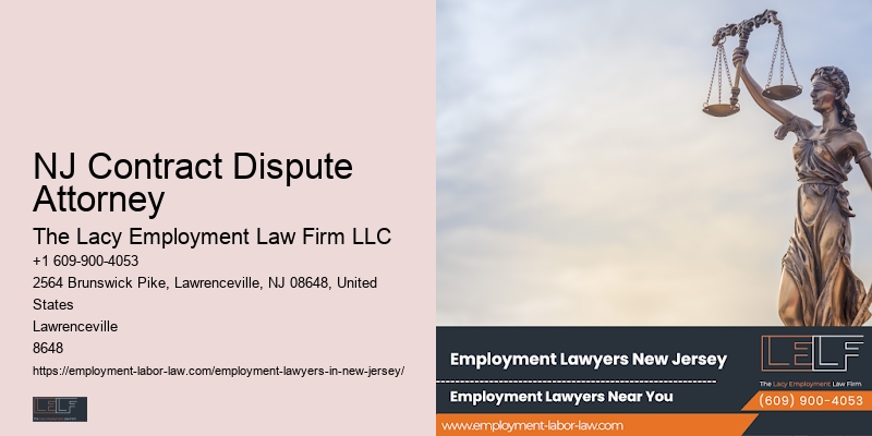 NJ Contract Dispute Attorney Workplace Legal Advocate Near Me