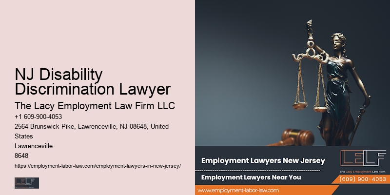 Employment Law Firm NJ Disability Discrimination Lawyer