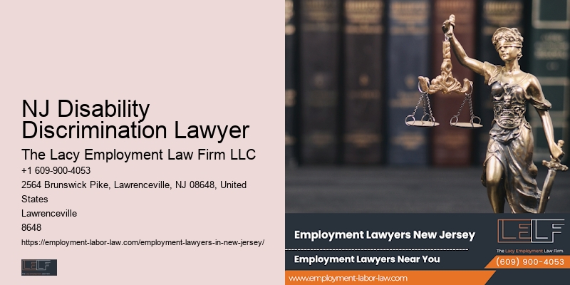 Workplace Harassment Attorney NJ Disability Discrimination Lawyer