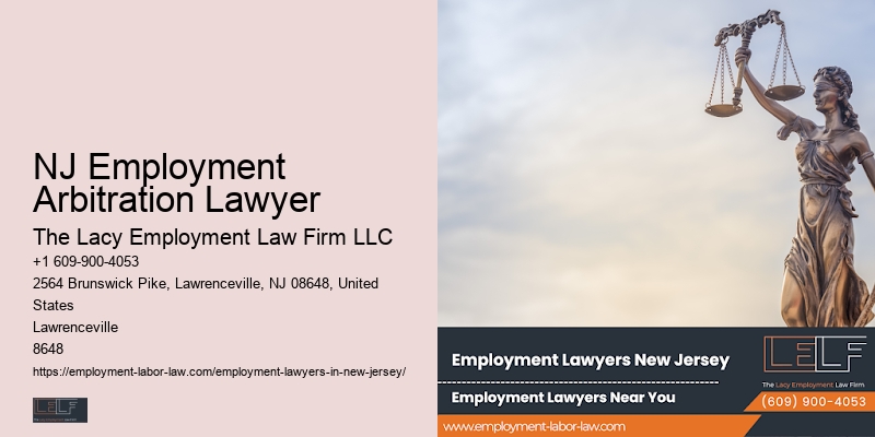 NJ Employment Arbitration Lawyer Employment Law Litigation