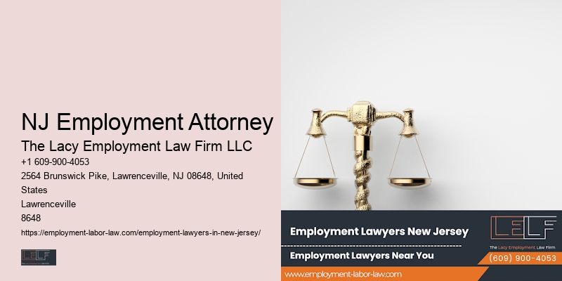 Retaliatory Termination Attorney NJ Employment Attorney
