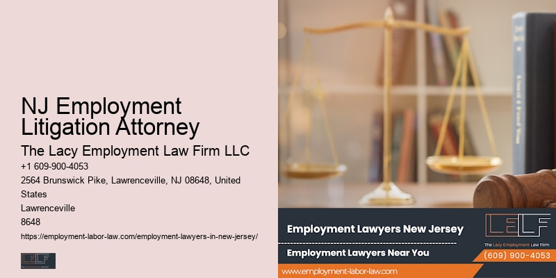 NJ Employment Litigation Attorney Workplace Rights Protection Lawyer