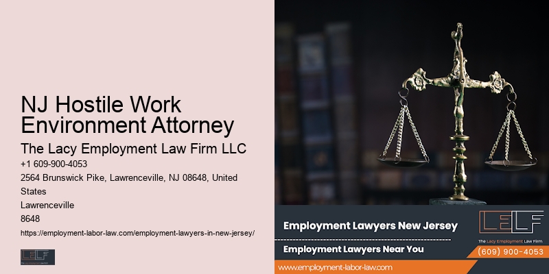 NJ Hostile Work Environment Attorney Unpaid Wages Lawyer