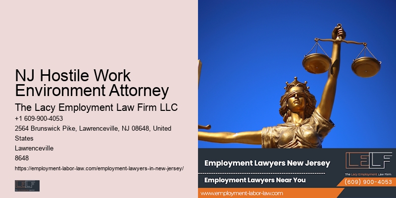 NJ Hostile Work Environment Attorney Employment Law Specialist Attorney