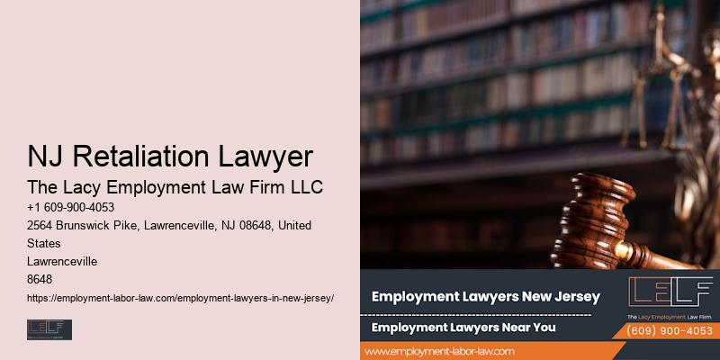 Workplace Compliance Attorney NJ Retaliation Lawyer