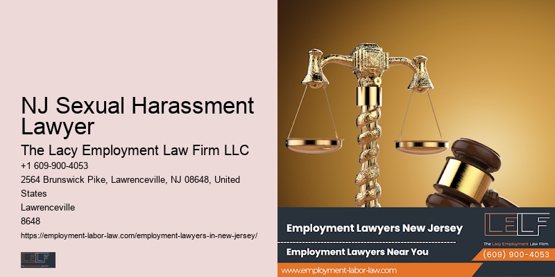 NJ Sexual Harassment Lawyer Attorney for Workplace Law