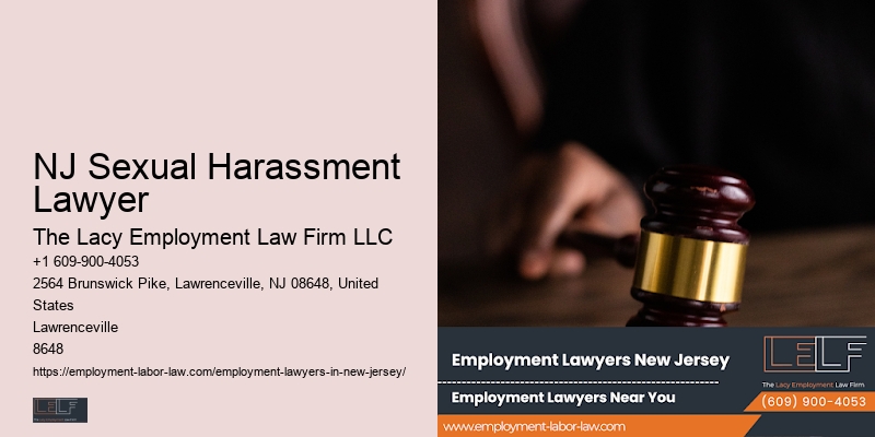 Leading Employment Law Firm NJ Sexual Harassment Lawyer
