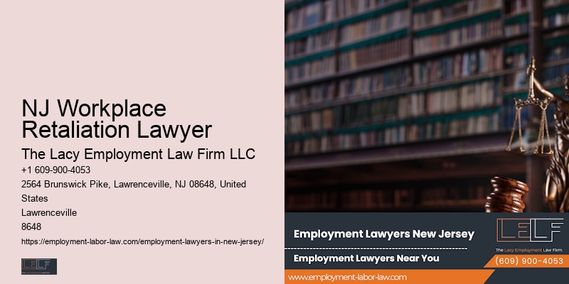 Employment Discrimination Attorney NJ Workplace Retaliation Lawyer