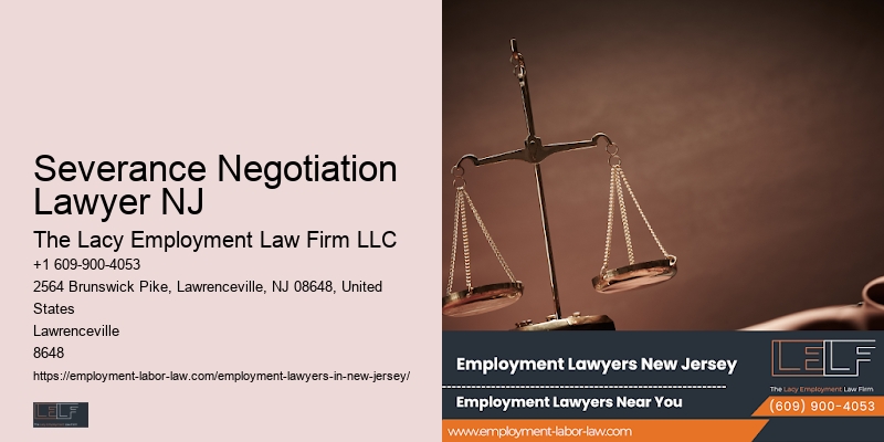 Severance Negotiation Lawyer NJ Employment Law Protection Lawyer