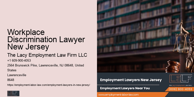 Severance Agreement Attorney Workplace Discrimination Lawyer New Jersey