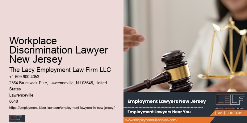 Employment Lawyer Workplace Discrimination Lawyer New Jersey PA
