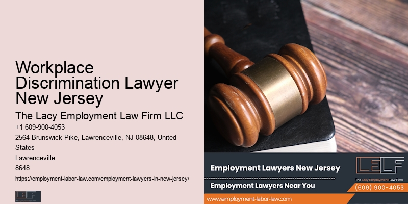 Workplace Discrimination Lawyer New Jersey Employee Advocacy Lawyer