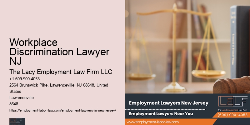 Workplace Discrimination Lawyer NJ Anti-Discrimination Lawyer