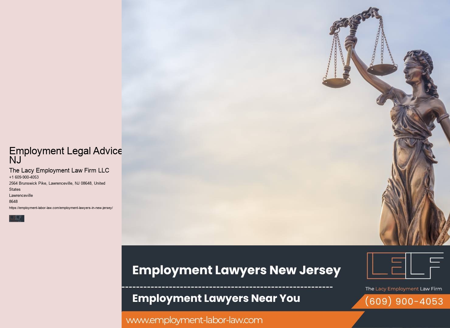 Employment Legal Advice NJ Fair Employment Lawyer