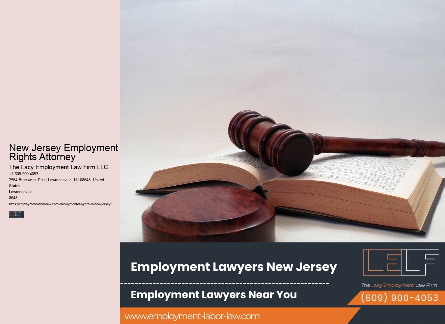 NJ Employment Law Office Services