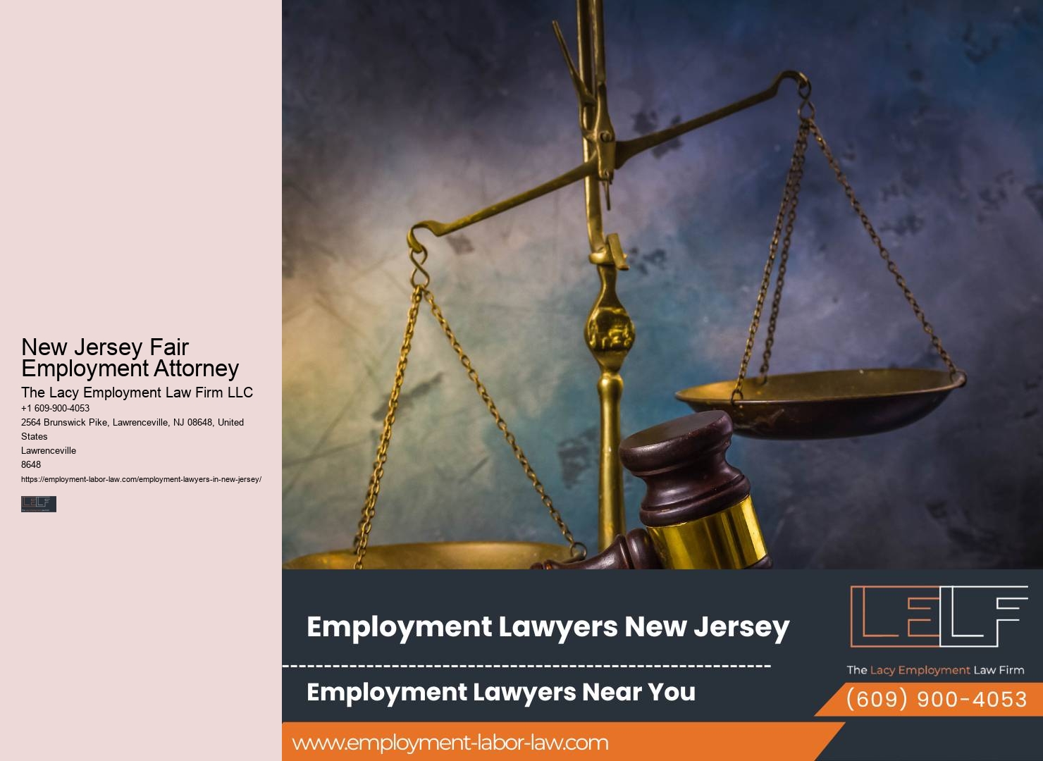 NJ Workplace Rights Lawyer
