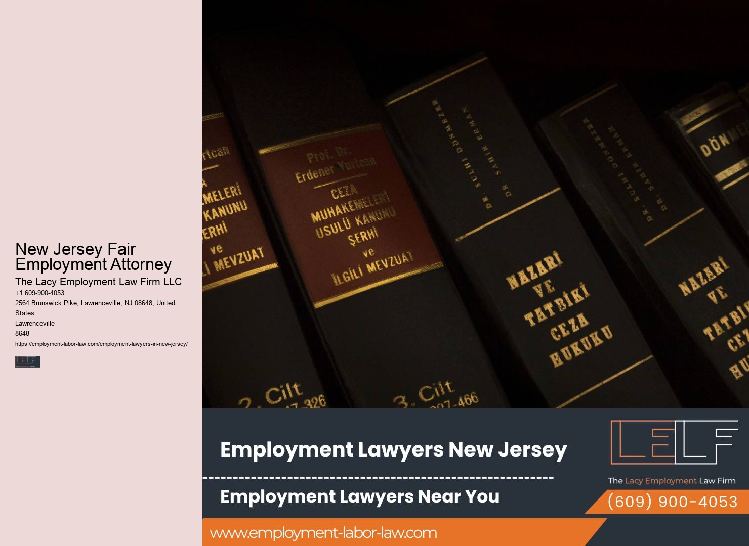 New Jersey Fair Employment Attorney Employment Law Services Near Me