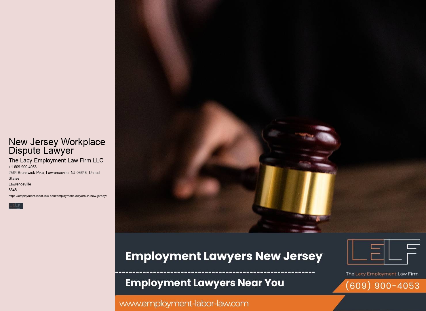 Employment Law Firm NJ