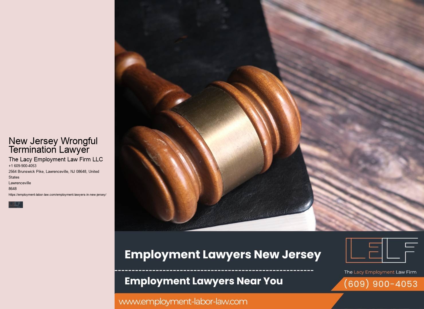 NJ Unfair Dismissal Lawyer