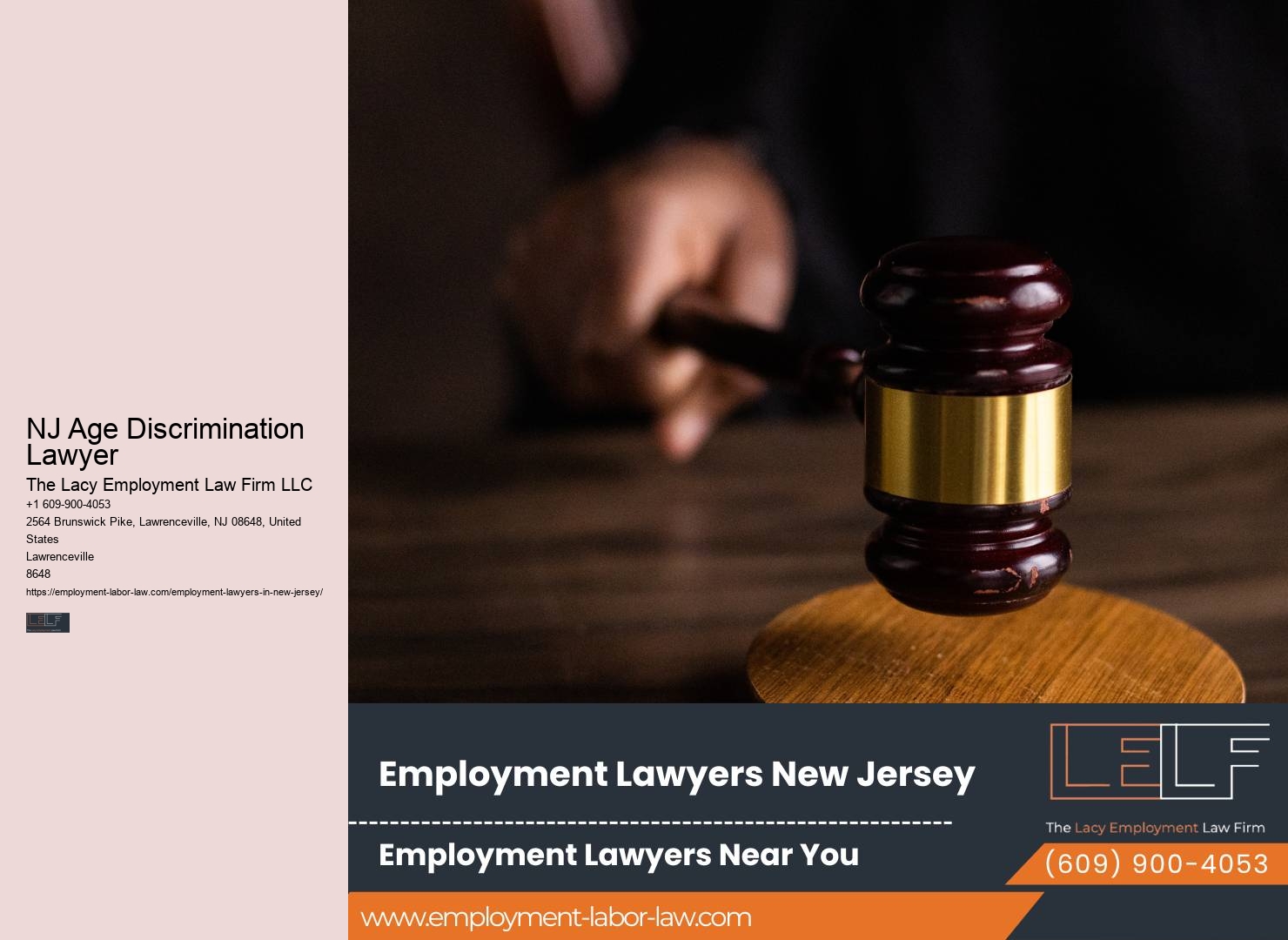 NJ Age Discrimination Lawyer Workplace Lawyer