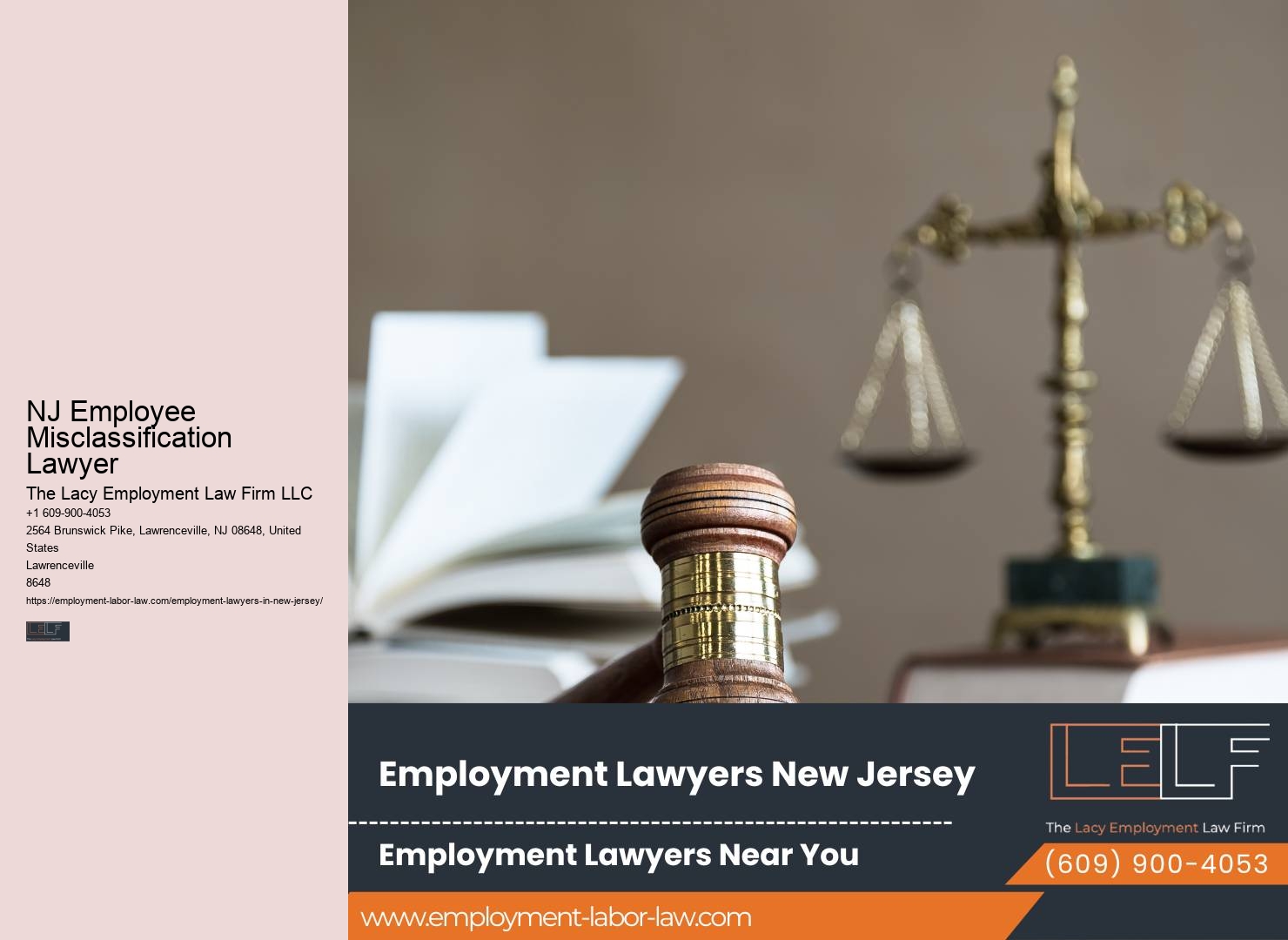 NJ Workplace Rights Legal Support
