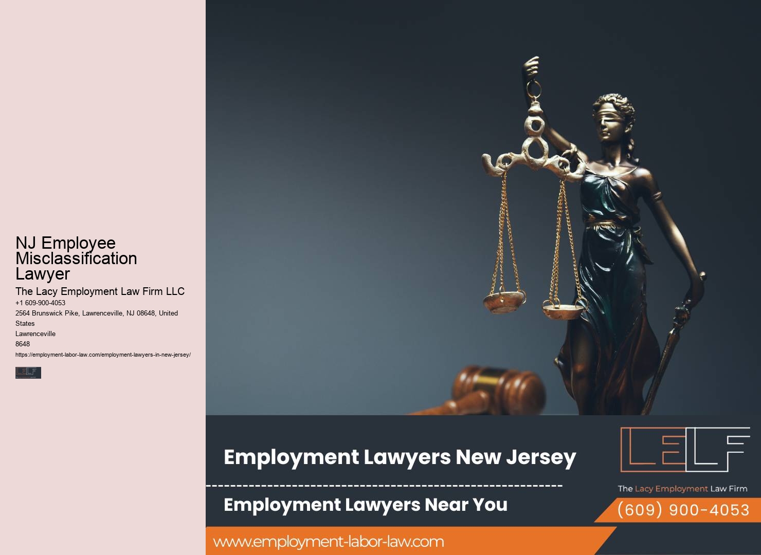 NJ Employment Lawyer Online