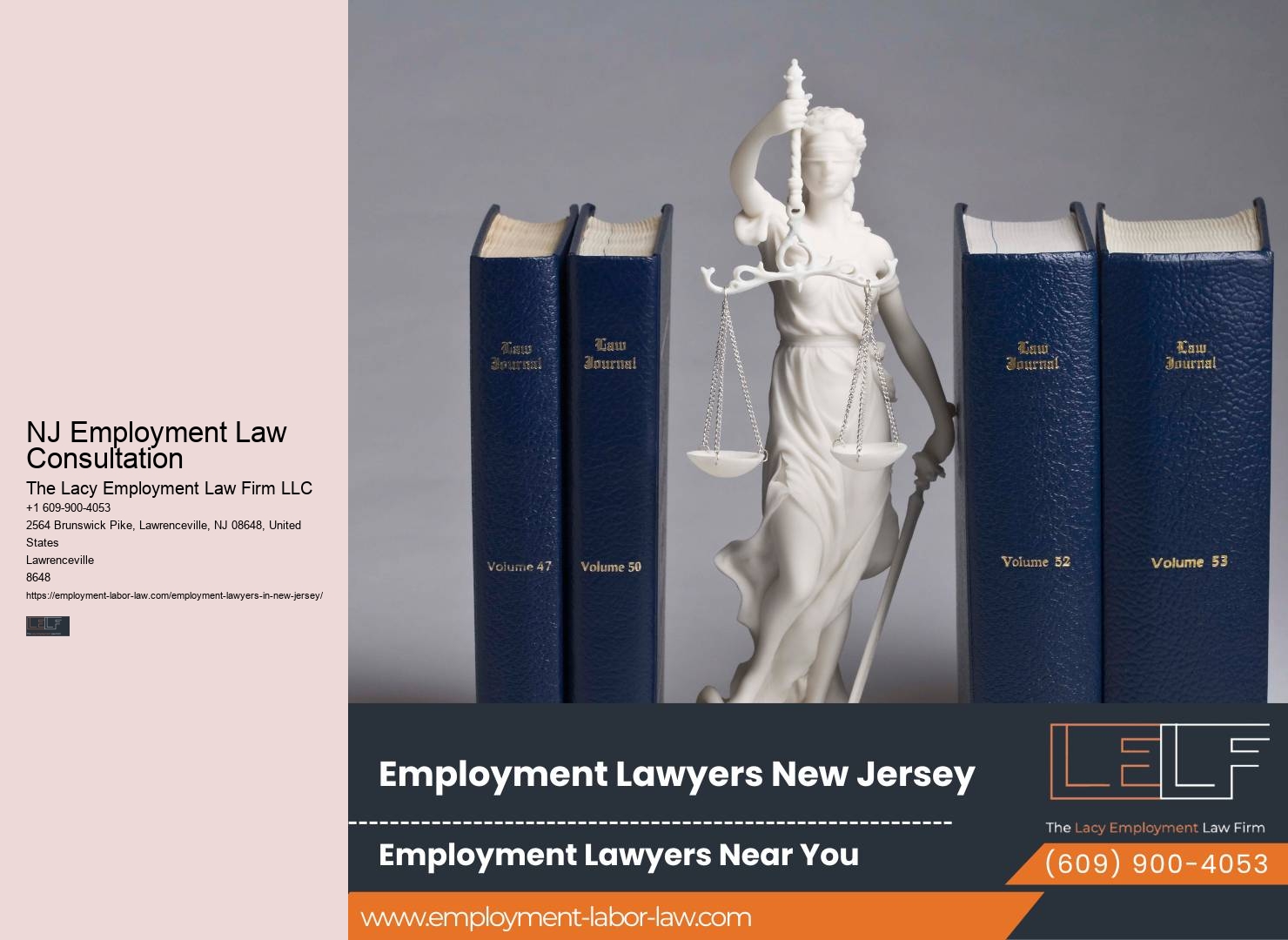 NJ Employment Law Consultation Job Rights Legal Help
