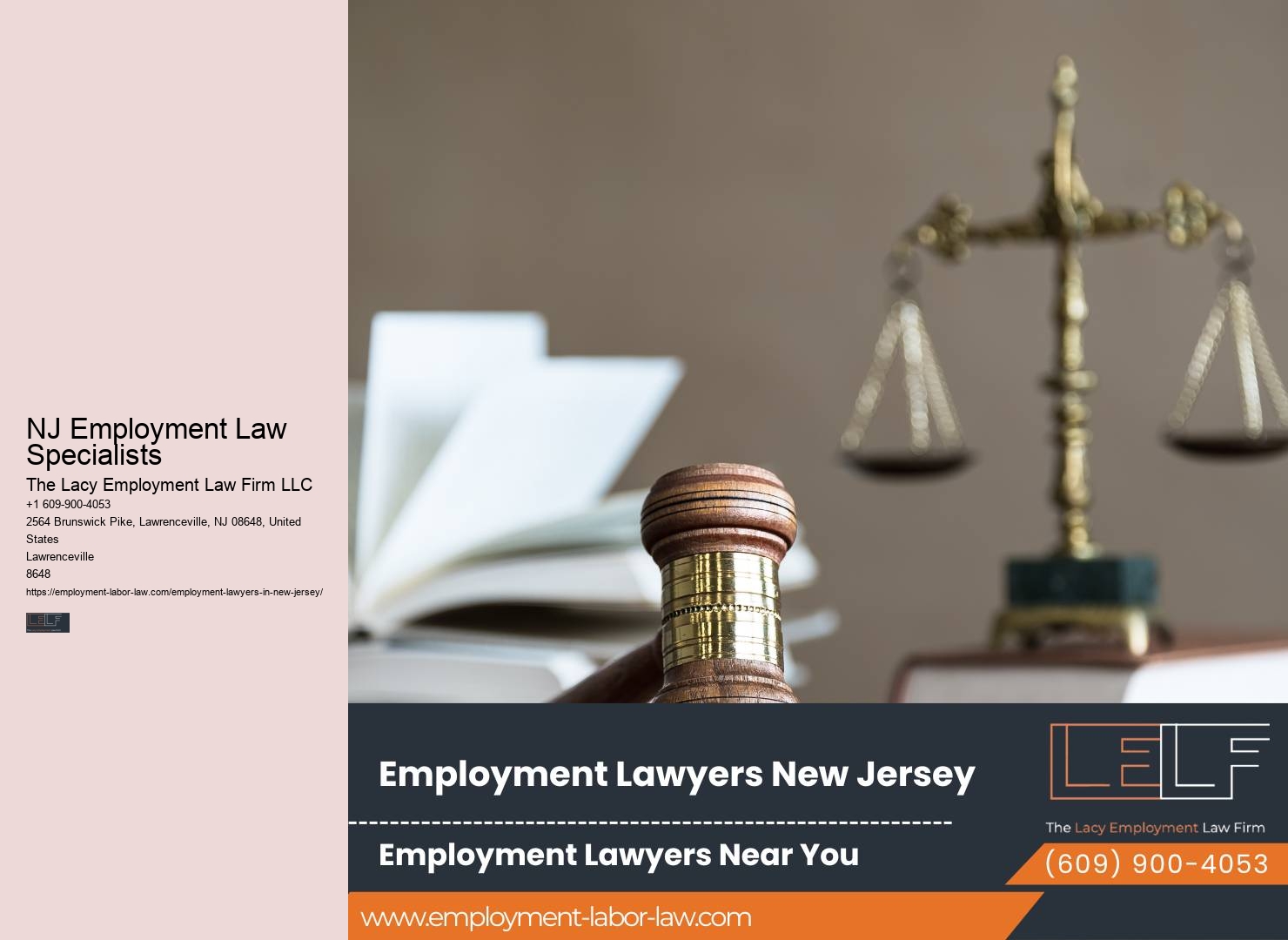 NJ Employment Legal Services Near Me