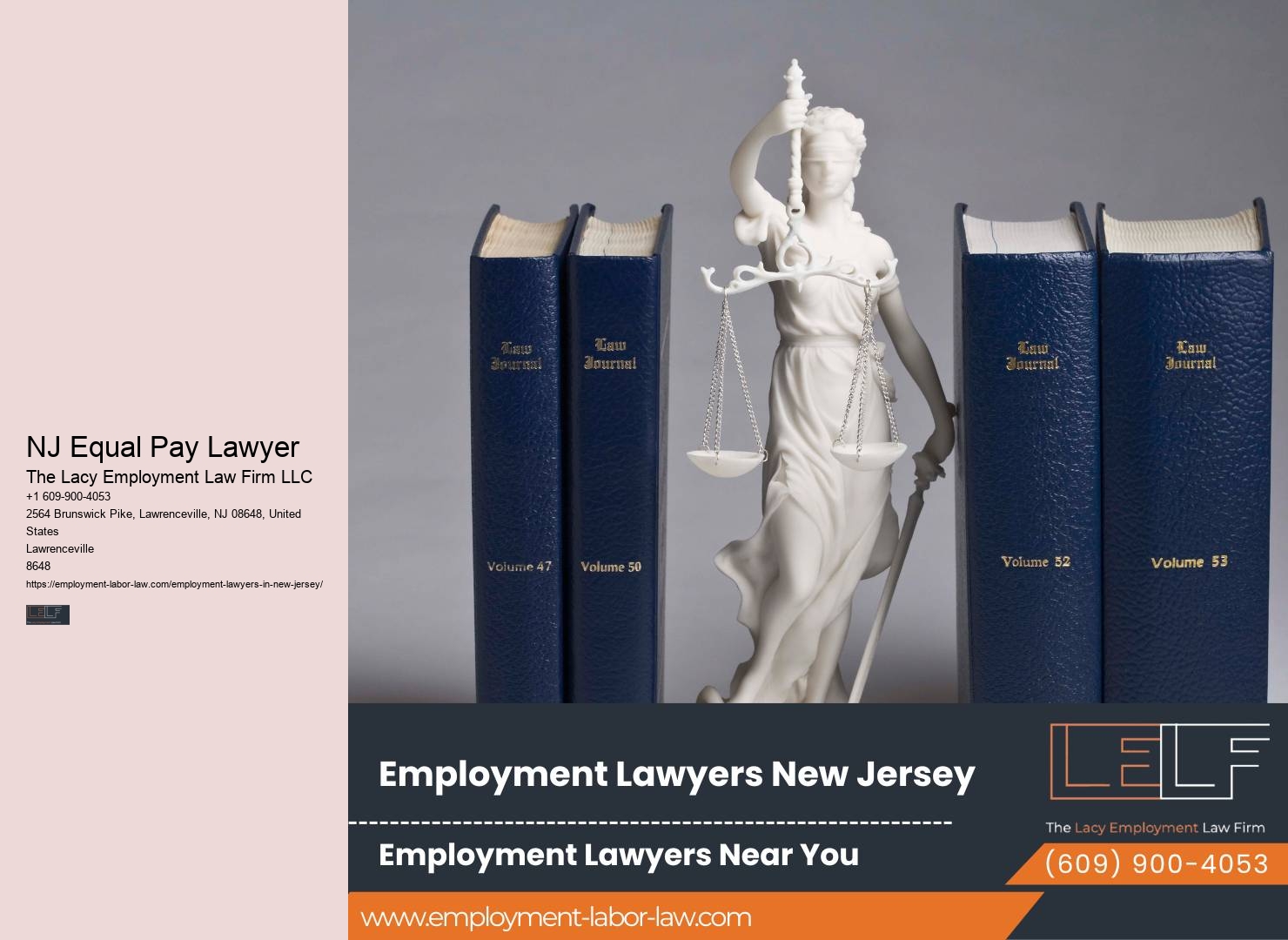 NJ Employment Law Counsel