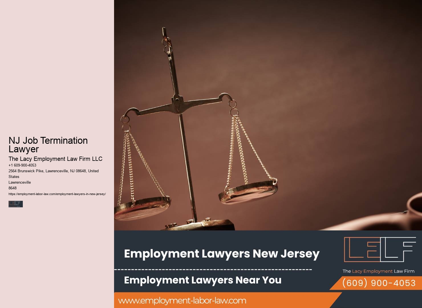 NJ Employment Law Help Services
