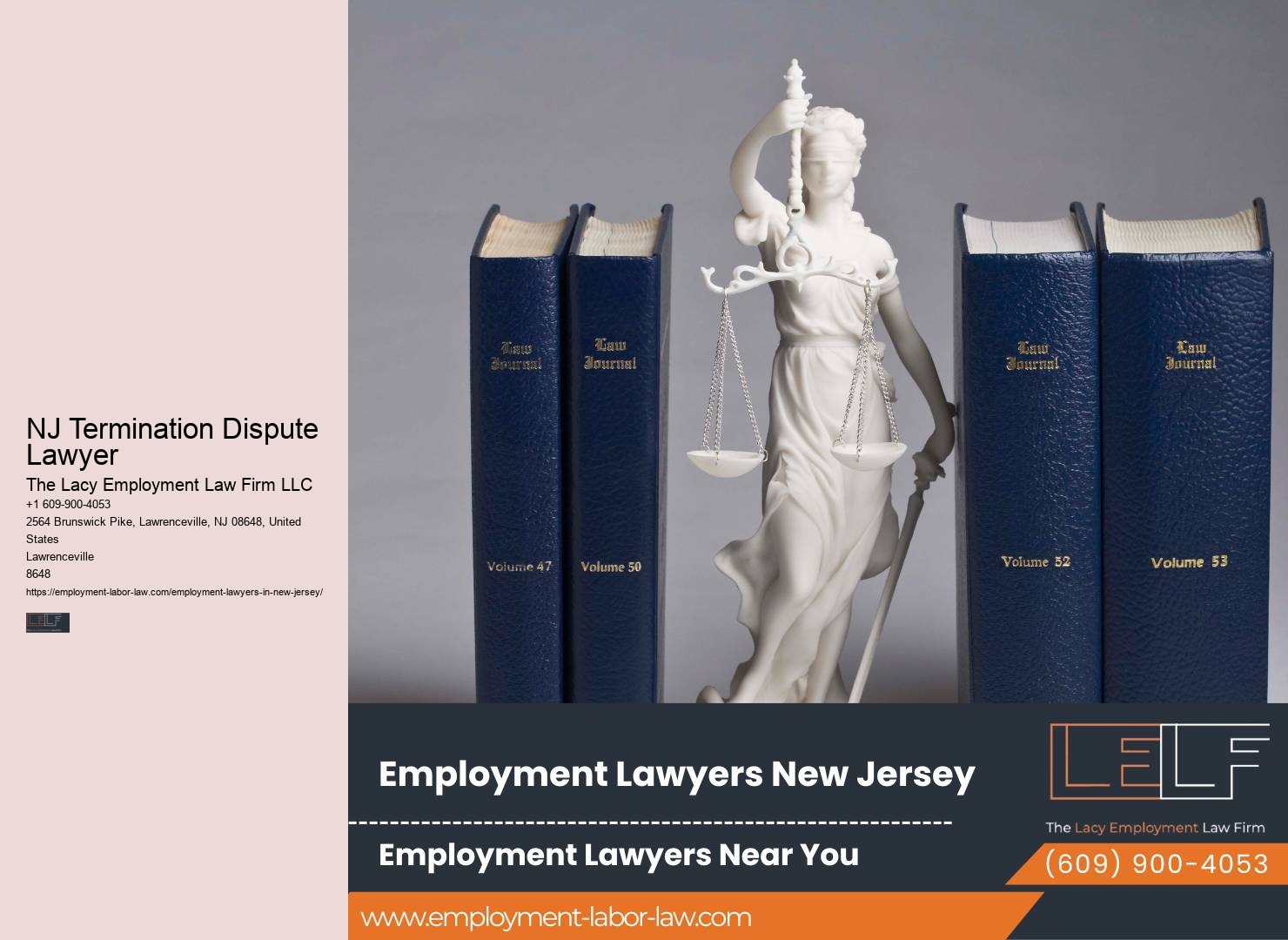 NJ Employee Termination Lawyer