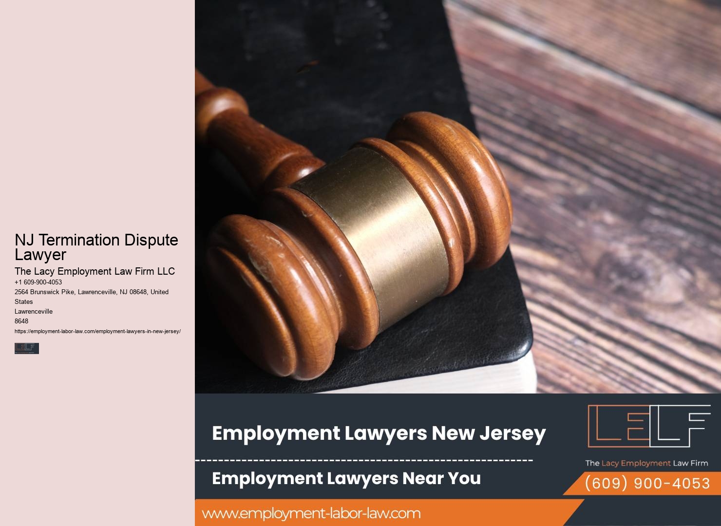 NJ Job Rights Legal Counsel