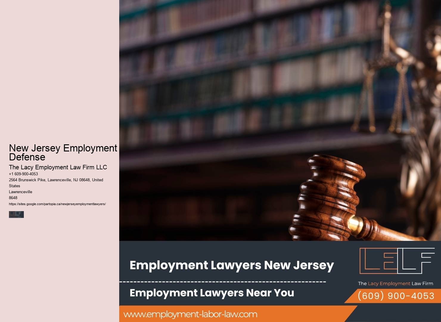 NJ Workplace Rights Legal Support