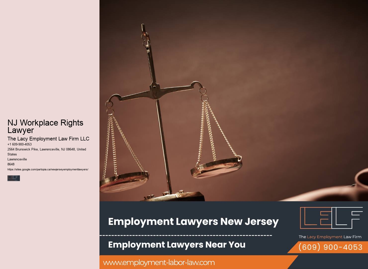 NJ Workplace Rights Lawyer Workplace Lawyer Consultation