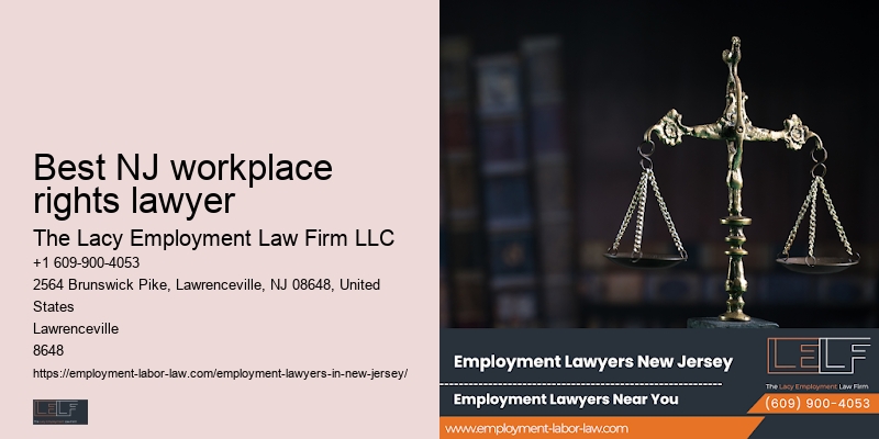 NJ wrongful termination attorney professional