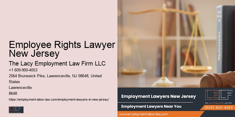 Discrimination lawyer in Employee Rights Lawyer New Jersey