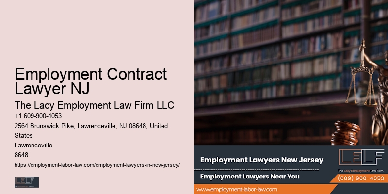 Employment law counselor NJ