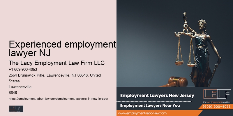 NJ employee rights lawyer affordable
