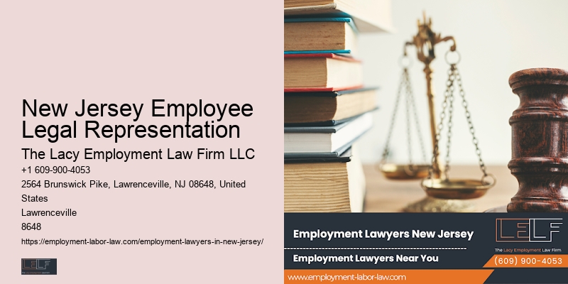 New Jersey Employee Legal Representation Employee Law Attorney