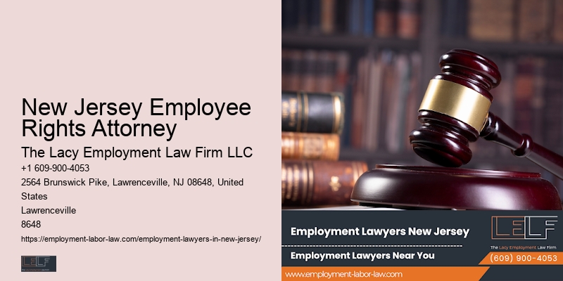 New Jersey Employee Rights Attorney Wage And Hour Lawyer