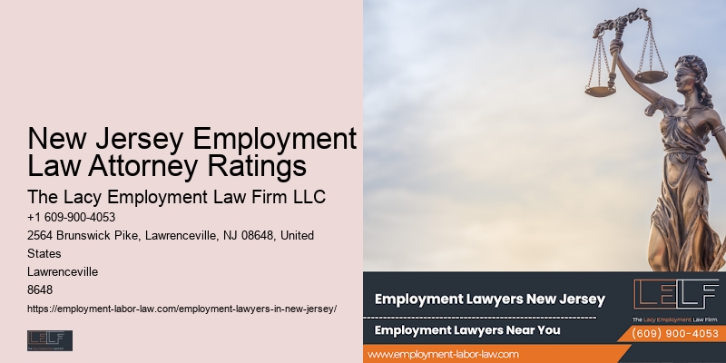 NJ employment law firm ratings