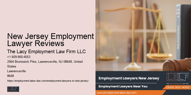 Best NJ employment law firm reviews