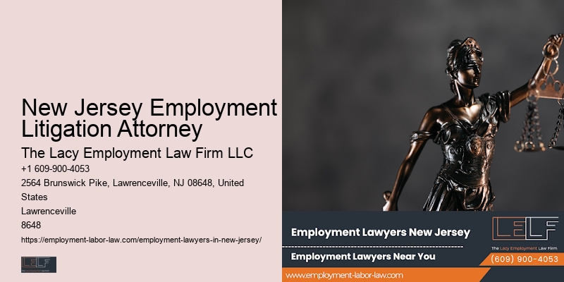 New Jersey Employment Litigation Attorney Employment Lawyer Fees
