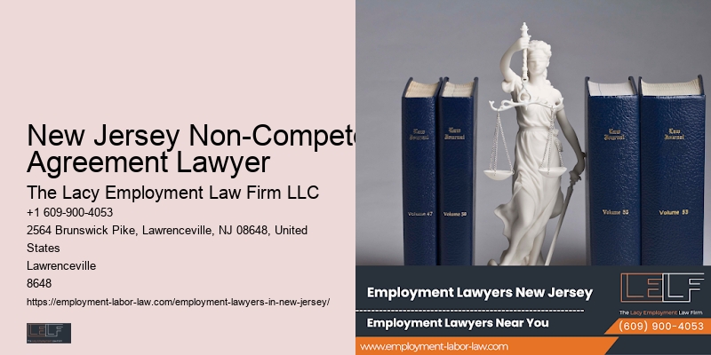 Employment law attorney New Jersey Non-Compete Agreement Lawyer