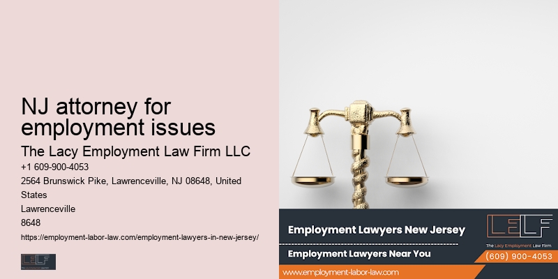 NJ workplace retaliation legal advice