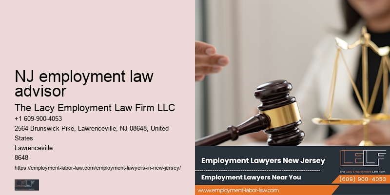 Workplace Retaliation Lawyer NJ employment law advisor